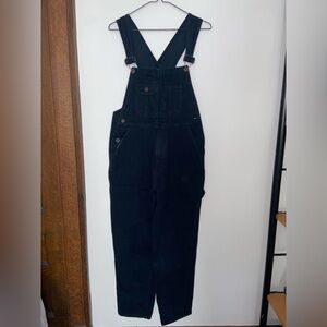 Dark Blue Denim Overalls